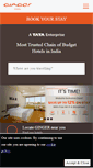 Mobile Screenshot of gingerhotels.com